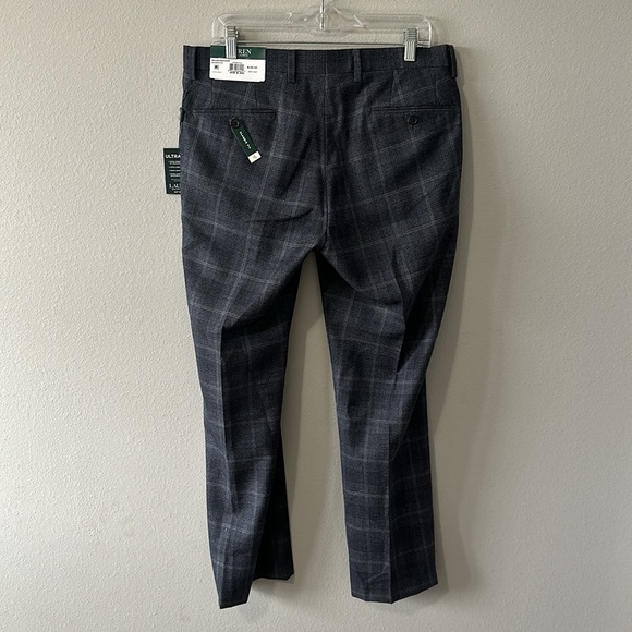 NWT Ralph Lauren Charcoal Classic Fit Men's Dress Pants ULTRAFLEX 34W x 30L - Picture 9 of 16